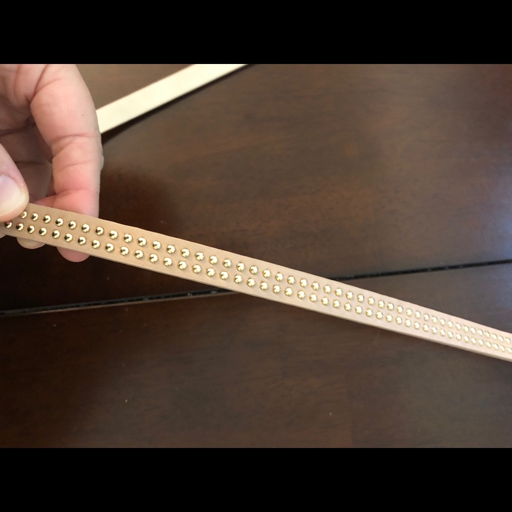 Ann Taylor L Studded Belt